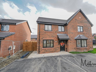 Semi-detached house for sale in Silk Mill Street, Mosley Common, Manchester, Lancashire M28
