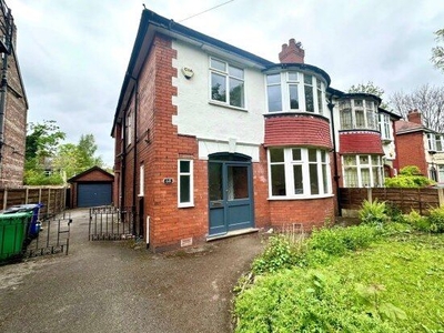Semi-detached house to rent in Dudley Road, Manchester M16