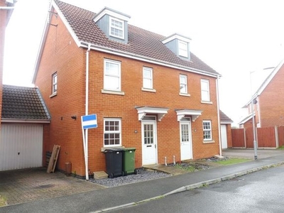 Semi-detached house to rent in Ensign Way, Diss IP22
