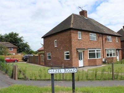 Semi-detached house to rent in Hazel Road, Ollerton, Newark NG22