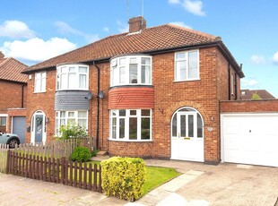 3 bedroom semi-detached house for sale in Cranbrook Road, YORK, YO26 5JH, YO26