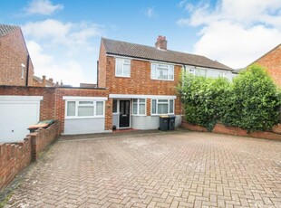 3 bedroom semi-detached house for sale in Margetts Road, Kempston, Bedford, MK42