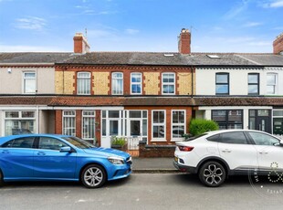 3 bedroom terraced house for sale in Hawthorn Road West, Llandaff North, Cardiff, CF14
