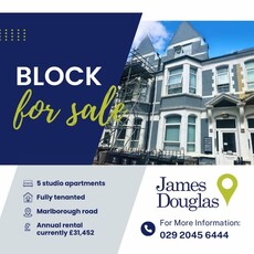 Block of apartments for sale in Marlborough Road, Cardiff, , CF23