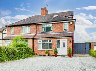 Semi-detached house for sale in Papplewick Lane, Hucknall, Nottinghamshire NG15