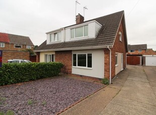 Semi-detached house to rent in Brookdale Road, Scunthorpe DN17