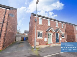 Semi-detached house to rent in Harold Burrows Avenue, Hartshill, Stoke-On-Trent ST4