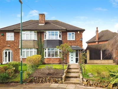 Semi-detached house for sale in Charlecote Drive, Wollaton, Nottingham, Nottinghamshire NG8