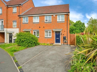 2 bedroom end of terrace house for sale in Girton Way, Mickleover, Derby, DE3