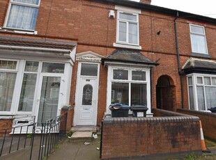 2 bedroom terraced house for rent in Kenilworth Road, Birmingham, B20