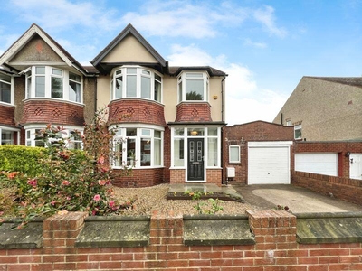 3 bedroom semi-detached house for sale in Carlton Road, Newcastle Upon Tyne, NE12