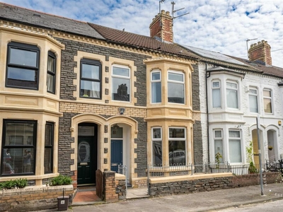 3 bedroom terraced house for sale in Denton Road, Cardiff, CF5