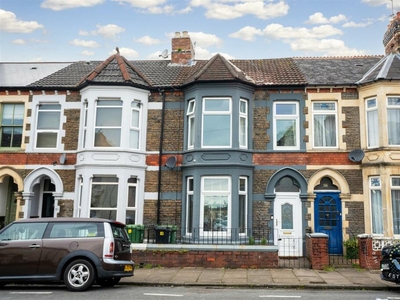 3 bedroom terraced house for sale in Theobald Road, Cardiff, CF5