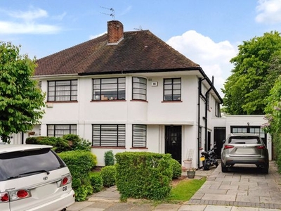 Semi-detached house for sale in Hutchings Walk, Hampstead Garden Suburb, London NW11