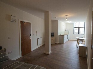 Studio flat for rent in Apartment 10, The Gas Works, 1 Glasshouse Street, Nottingham, NG1 3BZ, NG1