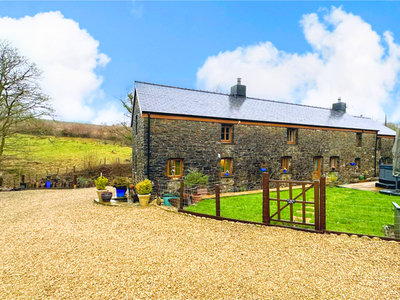 Detached house for sale in Henrhyd Cottage, Powys SA10
