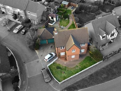 Detached house for sale in Yew Close, Steepleview, Laindon, Essex SS15