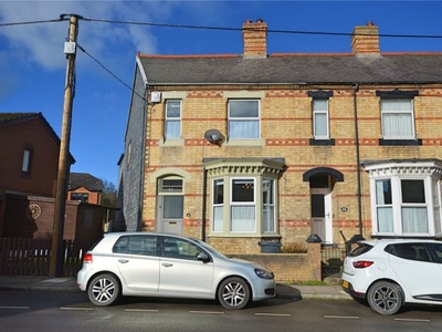 End terrace house for sale in New Road, Newtown, Powys SY16