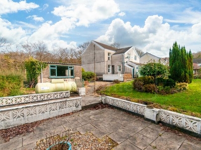 Semi-detached house for sale in Glynllifon, Weavers Road, Ystradgynlais, Swansea. SA9