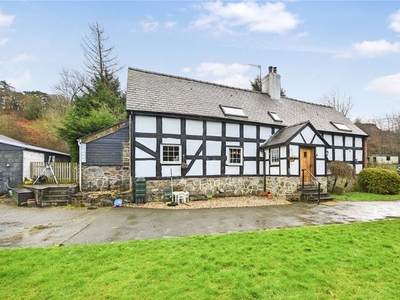 Detached house for sale in Aberhafesp, Newtown, Powys SY16