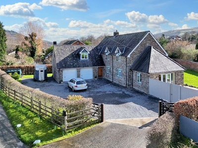 Detached house for sale in Coed-Yr-Ynys Road, Llangynidr, Crickhowell, Powys NP8