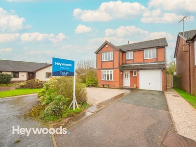 Detached house to rent in Calveley Close, Yarnfield, Stone ST15