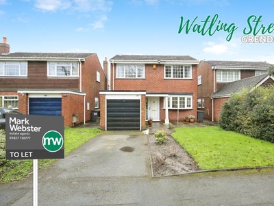 Detached house to rent in Watling Street, Grendon, Atherstone CV9