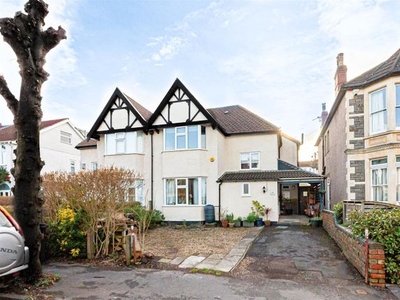Semi-detached house for sale in Linden Road, Westbury Park, Bristol BS6