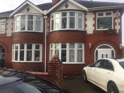 Semi-detached house to rent in Lythem Rd, Manchester M14