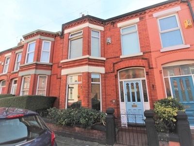 4 bedroom terraced house for sale in Plattsville Road, Mossley Hill, Liverpool, L18