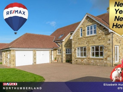 Detached house for sale in Admiral Close, Swarland, Morpeth NE65