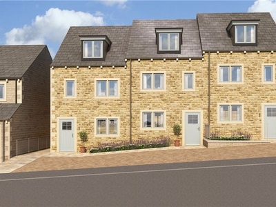 End terrace house for sale in Plot 14 The Willows, Barnsley Road, Denby Dale, Huddersfield HD8