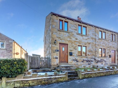 Semi-detached house for sale in Church Street, Emley, Huddersfield HD8