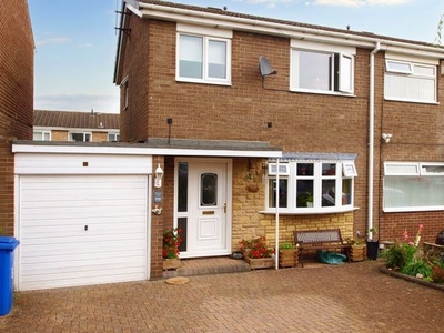 Semi-detached house for sale in Totnes Drive, Cramlington NE23