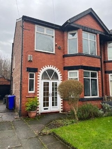 Semi-detached house for sale in Park Drive, Whalley Range, Manchester. M16