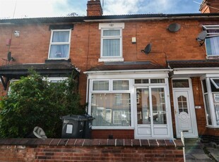 2 bedroom terraced house for rent in Solihull Road, Sparkhill, Birmingham, West Midlands, B11
