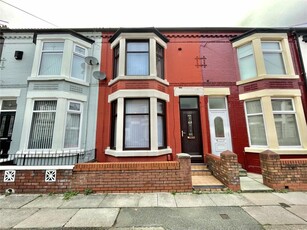 3 bedroom terraced house for rent in Hahnemann Road, Liverpool, Merseyside, L4