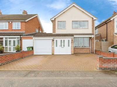 Detached house for sale in Lichfield Drive, Blaby, Leicester LE8