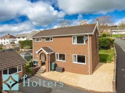 Detached house for sale in Woodlands Crescent, Brecon LD3