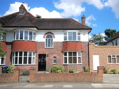 Detached house to rent in Burdett Avenue, West Wimbledon, London SW20