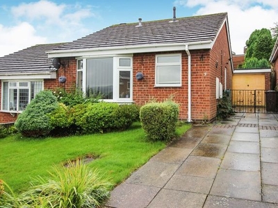 Semi-detached bungalow to rent in Botham Drive, Cheddleton, Leek ST13