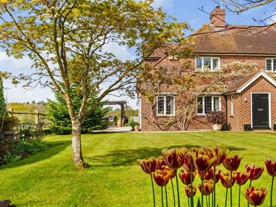 Semi-detached house for sale in Hungerhill Cottages, Coolham Road, Horsham, West Sussex RH13
