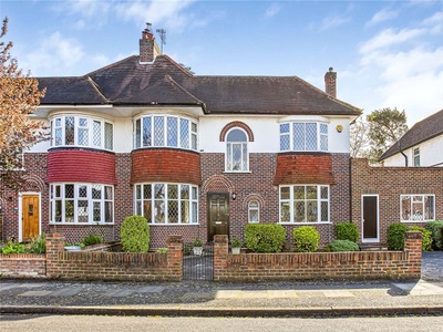 Semi-detached house to rent in Burdett Avenue, Wimbledon, London SW20