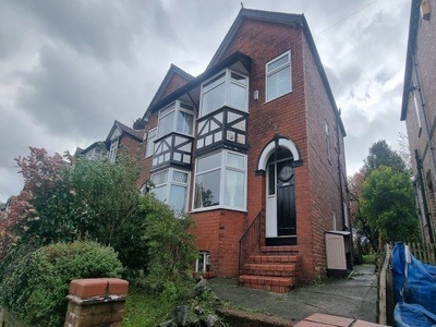 Semi-detached house to rent in Cheadle Old Road, Stockport SK3