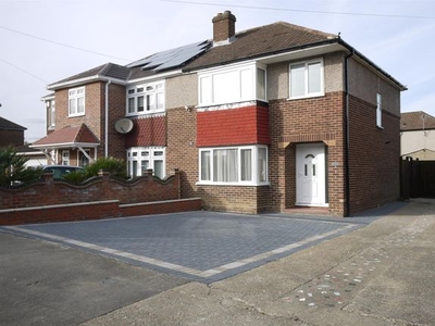 Semi-detached house to rent in Roundmoor Drive, Cheshunt, Waltham Cross EN8