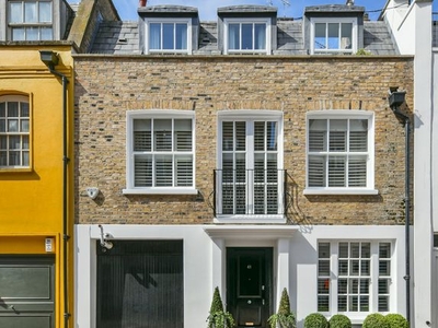 Terraced house for sale in Clabon Mews, Knightsbridge, London SW1X