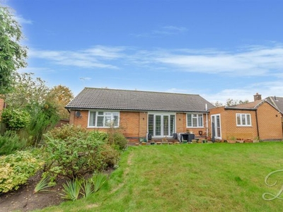 Detached bungalow for sale in Wellow Road, Ollerton, Newark NG22