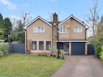 Detached house for sale in Birch Close, Ravenshead, Nottinghamshire NG15