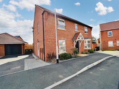 Detached house for sale in Brookes Crescent, Hugglescote, Coalville LE67