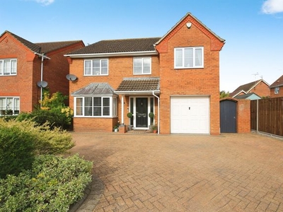 Detached house for sale in Harlequin Drive, Spalding PE11
